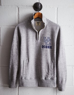 Tailgate Men's UCONN Half-Zip Fleece Popover - Buy One Get One 50% Off 