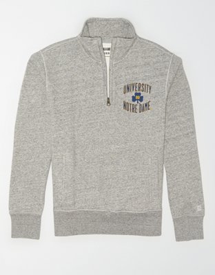 notre dame zip up hoodie