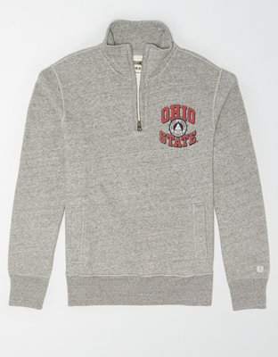 Download Tailgate Men's Ohio State Quarter Zip Sweatshirt