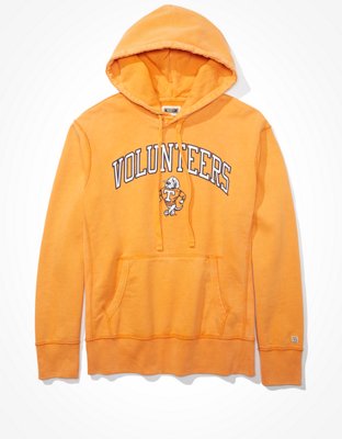 orange graphic hoodie