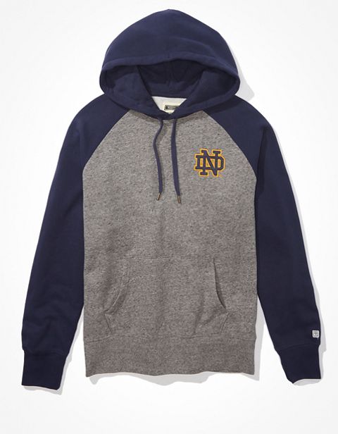 Мужские худи American Eagle Tailgate Men's Notre Dame Fighting Irish Raglan