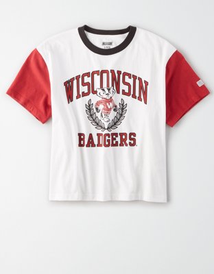 wisconsin badgers crop top