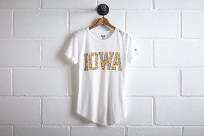 Tailgate Women's Iowa Floral T-Shirt - Buy One Get One 50% Off 