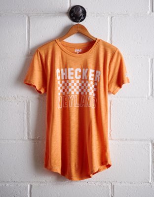 checker t shirt