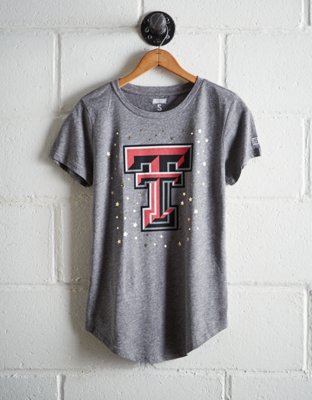 Tailgate Women's Texas Tech Foil Star T-Shirt - Buy One Get One 50% Off 