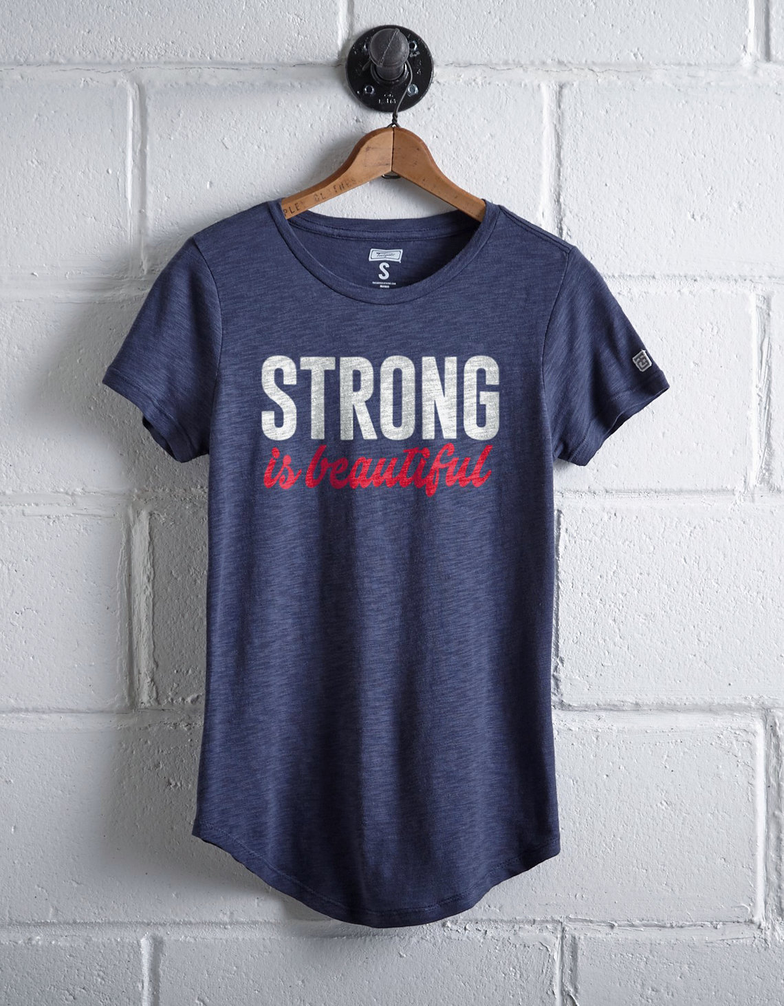Tailgate Women's Strong Is Beautiful T-Shirt, Blue | American Eagle ...