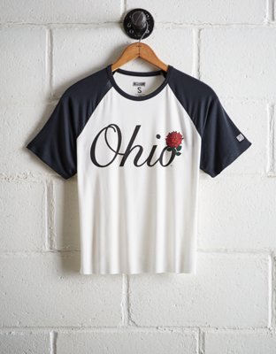 Tailgate Women's Ohio State Cut-Off Baseball Tee - Buy One Get One 50% Off 