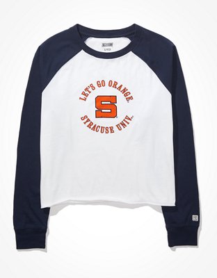 orange raglan shirt