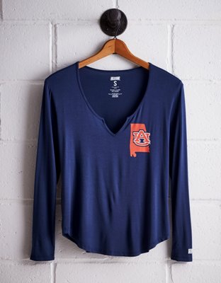 Tailgate Women's Auburn Split Neck T-Shirt - Buy One Get One 50% Off 