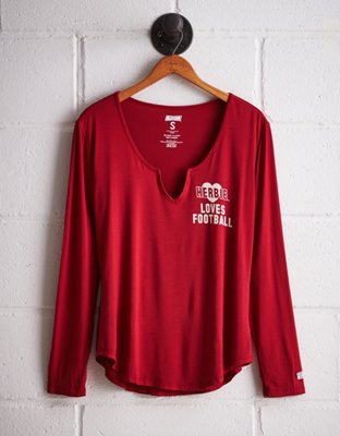 Tailgate Women's Nebraska Split Neck T-Shirt - Buy One Get One 50% Off 