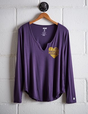 Tailgate Women's Washington Split Neck T-Shirt - Buy One Get One 50% Off 