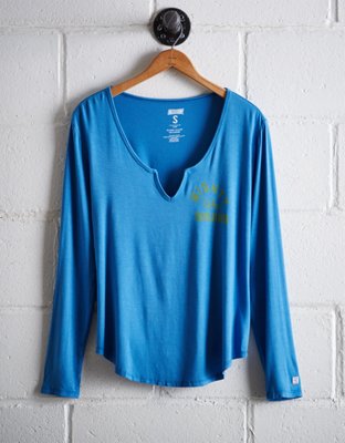 Tailgate Women's UCLA Split Neck T-Shirt - Buy One Get One 50% Off 