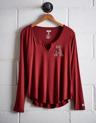 Tailgate Women's Arkansas Split Neck T-Shirt - Buy One Get One 50% Off 