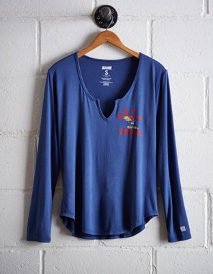 Tailgate Women's Kansas Split Neck T-Shirt - Buy One Get One 50% Off 
