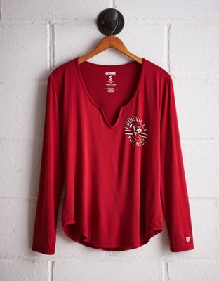 Tailgate Women's Louisville Split Neck T-Shirt - Buy One Get One 50% Off 