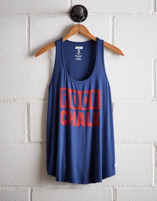 Tailgate Women's Kansas Rock Chalk Scoop Neck Tank - Buy One Get One 50% Off 