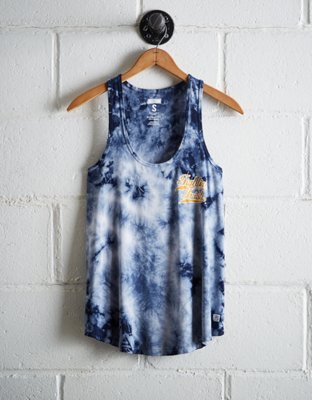 Tailgate Women's Notre Dame Tie-Dye Scoop Neck Tank - Buy One Get One 50% Off 
