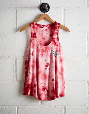 Tailgate Women's Georgia Tie-Dye Scoop Neck Tank - Buy One Get One 50% Off 