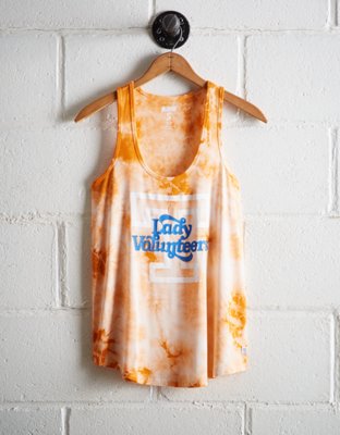Tailgate Women's Lady Volunteers Tie-Dye Scoop Neck Tank - Buy One Get One 50% Off 