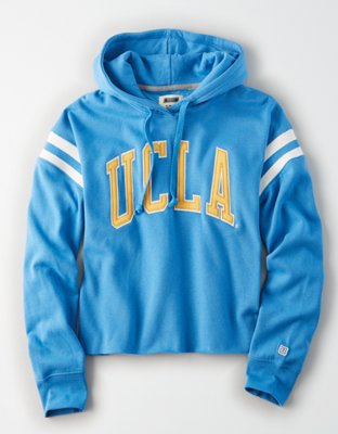 Tailgate Women's UCLA Cropped Fleece Hoodie