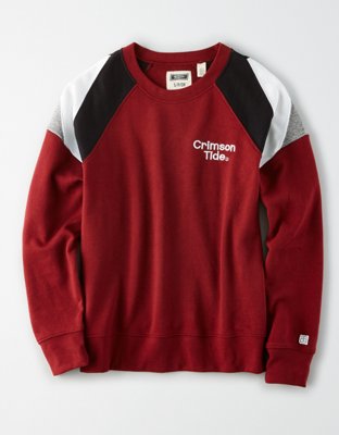 Tailgate Women's Alabama Crimson Tide Colorblock Sweatshirt