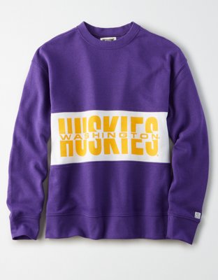 yellow university of washington sweatshirt