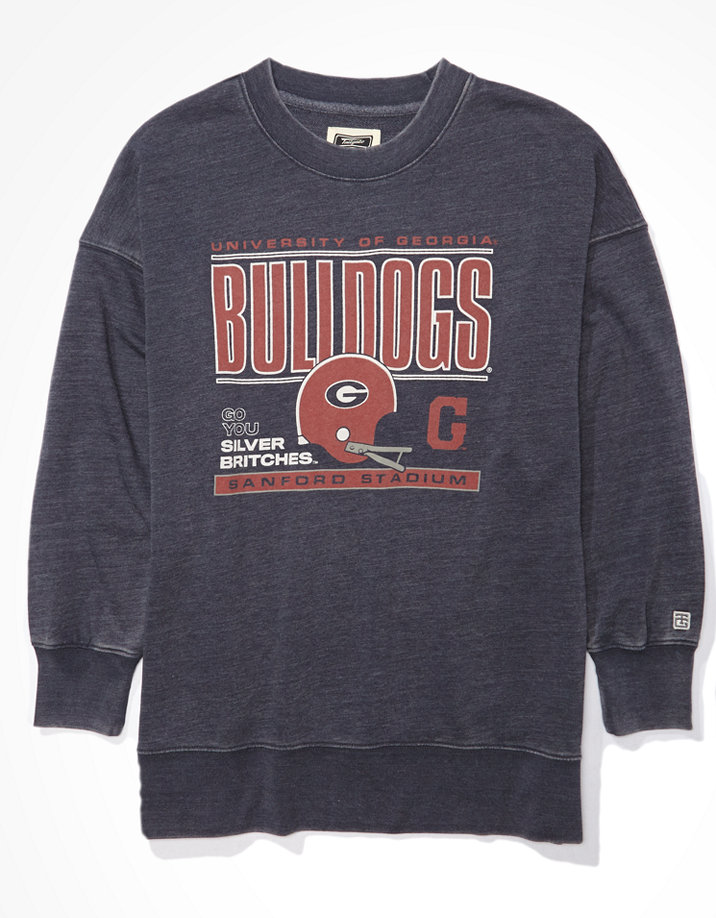Tailgate Women's Georgia Bulldogs Oversized Sweatshirt