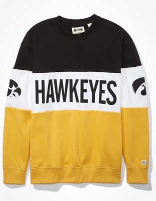 Tailgate Women's Iowa Hawkeyes Colorblock Sweatshirt