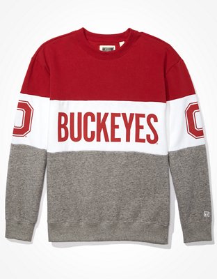 Tailgate Women's OSU Buckeyes Colorblock Sweatshirt