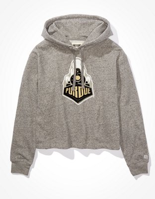 Tailgate Women's Purdue Boilermakers Cropped Hoodie