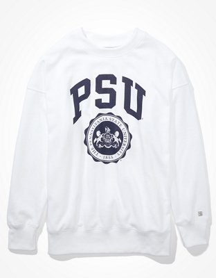 penn state women's white sweatshirt