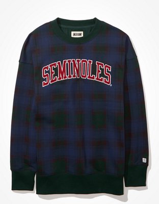 plaid sweatshirt