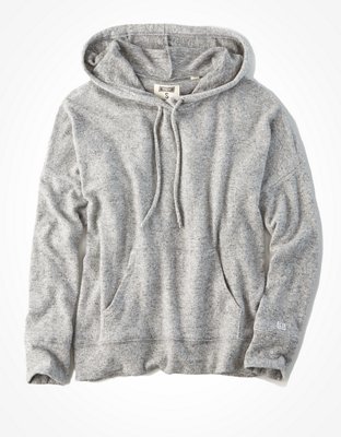 womens plush hoodie