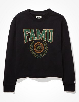 Tailgate Women's Florida A&M University Cropped Sweatshirt