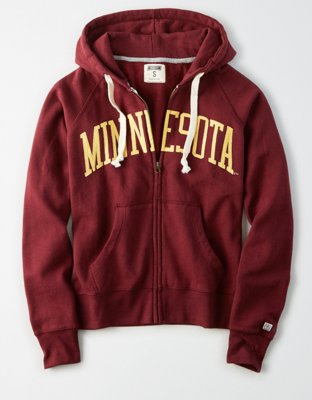 Tailgate Women's Minnesota Golden Gophers Zip-Up Hoodie