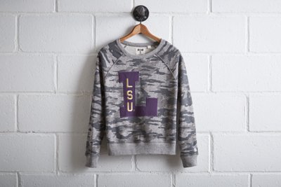 Tailgate Women's LSU Camo Sweatshirt - Buy One Get One 50% Off 