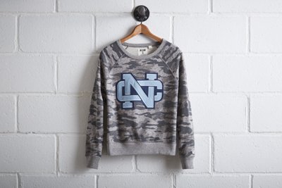 Tailgate Women's UNC Camo Sweatshirt - Buy One Get One 50% Off 