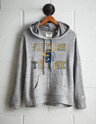 Tailgate Women's Michigan Plush Hoodie - Buy One Get One 50% Off 