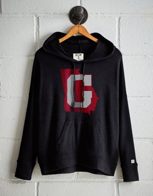 Tailgate Women's Georgia Bulldogs Plush Hoodie - Buy One Get One 50% Off 