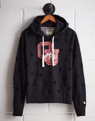 Tailgate Women's Oklahoma Terry Fleece Star Hoodie - 