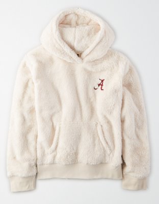 Tailgate Women S Alabama Crimson Tide Fuzzy Sherpa Hoodie