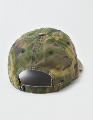 WASHED New York Yankees wood camo 47 Brand Relaxed Fit Cap
