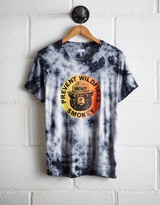 Smokey the Bear Tie-Dye T-Shirt