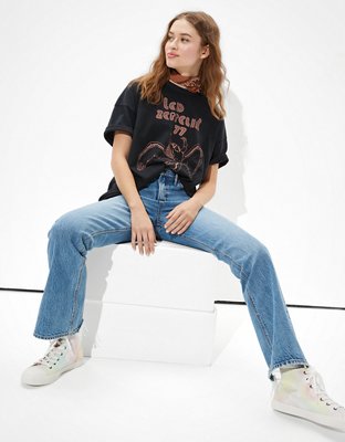 Tailgate Women's Led Zeppelin Oversized Graphic T-Shirt