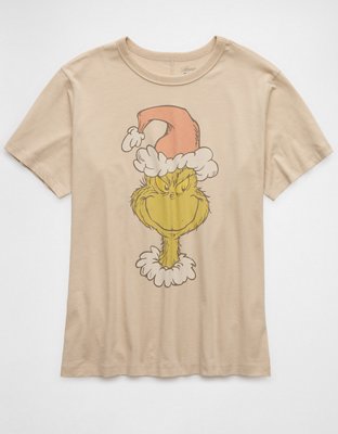 AE T-shirt con Gráfico Festivo del Grinch