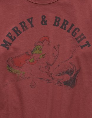 AE Grinch Holiday Graphic T-Shirt