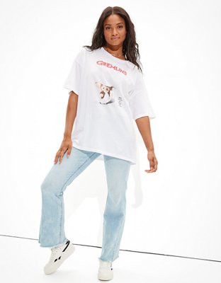 Женские футболки American Eagle AE Oversized Gremlins Graphic T-Shirt — фото 4