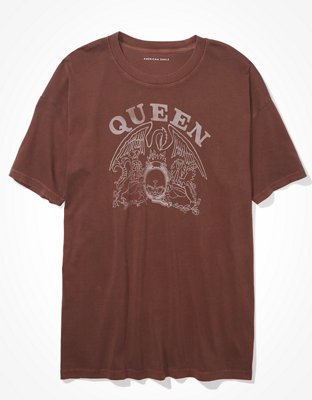 Женские футболки American Eagle AE Oversized Queen Graphic T-Shirt — фото 3