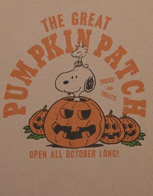 T-shirt surdimensionné à image Snoopy d’Halloween AE