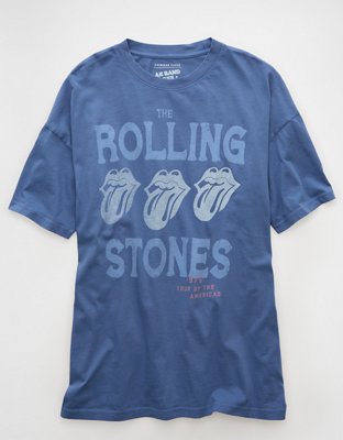AE Oversized Rolling Stones Graphic T-Shirt | American Eagle